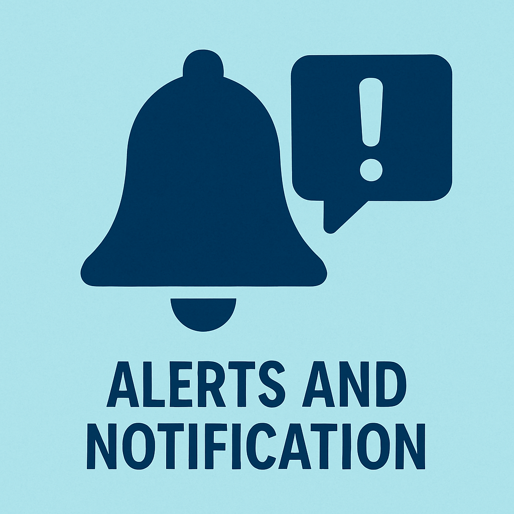 Alertas y notificaciones